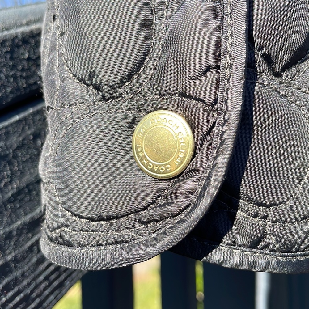 Coach Signature Quilted Jacket - Picture 8 of 10